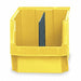 F0818 Bin Yellow Polyethylene 11 7/8 in