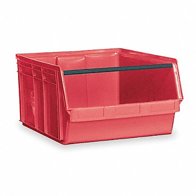 F8679 Bin Red Polyethylene 11 7/8 in