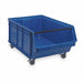 D5569 Mobile Bin Blue Polypropylene 14 7/8 in