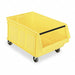 D5569 Mobile Bin Yellow PP 14 7/8 in