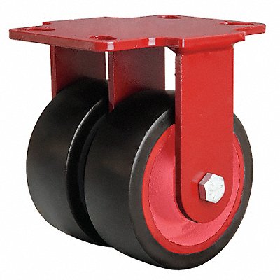 Standard Plate Caster Rigid 600 lb.