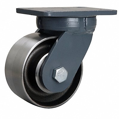 Kingpinless Plate Caster Swivel 6000 lb.