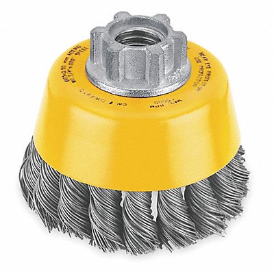 Knot Wire Cup Brush Arbor 0.02 