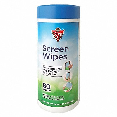 Monitor Wipes Tub 7Hx4W In