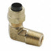 Elbow 90 Brass CompxM 3/8Inx1/4In PK10