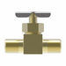 Needle Valve Straight Brass 1/8 in MNPT