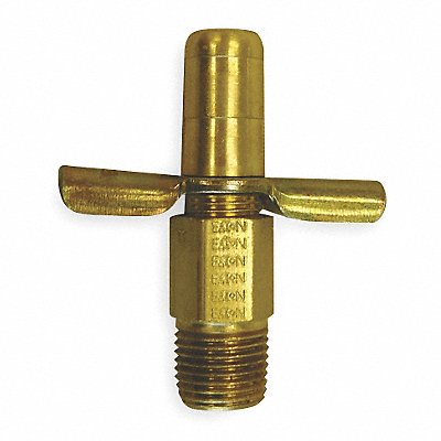 Drain Cock Brass MNPT 1/8 In