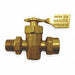 Marine Ground Plug Valve 1/4 In Brass