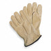 D1596 Leather Gloves Beige L PR