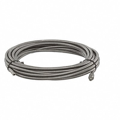 Drain Cleaning Cable 3/8 in Dia 35 ft L