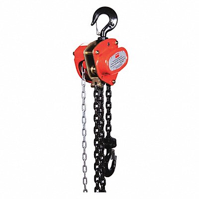 Manual Chain Hoist 4000 lb Lift 15 ft.