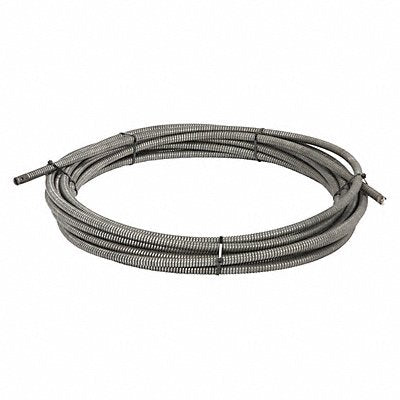 Drain Cleaning Cable 5/8 in Dia 100 ft L