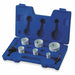 Hole Saw Kit Bimetal 7/8 To 2.5 In 8 Pc