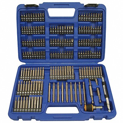 Screwdriver Bit Set 175 Pcs. 1/4 Shank