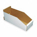 Corr Shelf Bin White Cardboard 4 3/4 in