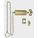 Spring Loaded Chain Bolts Brass