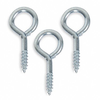 Screw Eye Shank D 3/32 in PK20