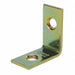 Corner Brace Brass 1 x 1/2 In PK4