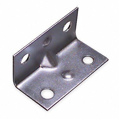 Corner Brace Steel 3/4 Wx1 1/2 In L PK4