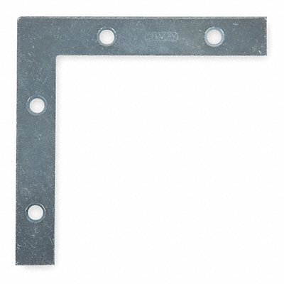 Flat Corner Brace Steel 5/8 In W