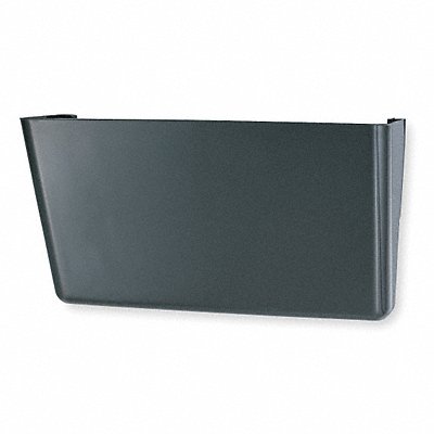 Wall Pocket Letter 7Hx13W Black