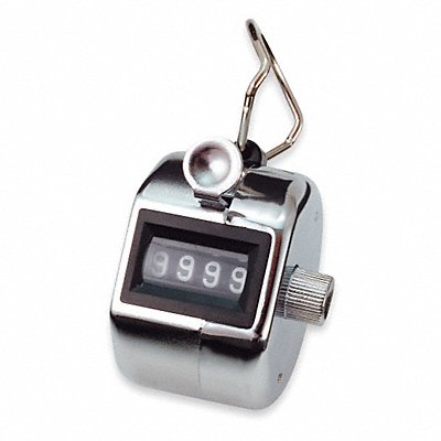 Hand Tally Counter 2Hx2W In Silver