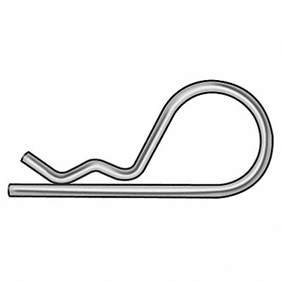 Cotter Pin 29/32 in dia 1.875 in L PK25