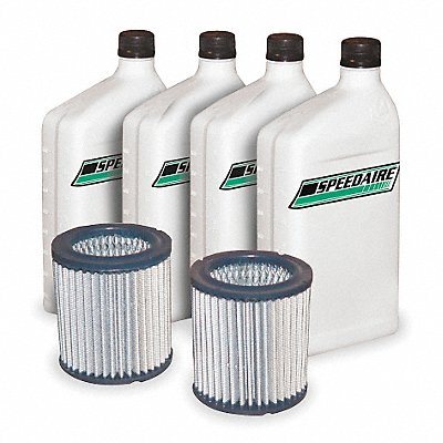 Air Compr Maint Kit 4 qt Oil Air Filters