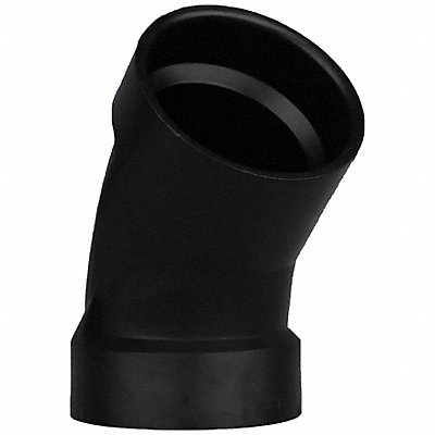 45 Elbow 2 in Schedule 40 Socket Black