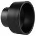 Pipe/Increaser 3 x 4 in Socket Black