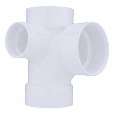 Sanitary Tee Inlet 3 x 3 x 3 x 2 in