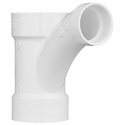 Wye and 45 Elbow 3 x 3 x 2 PVC SCH 40