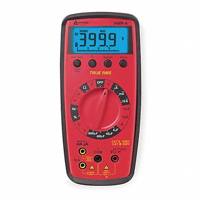 Digital Multimeter 750V 10A 40 MOhms