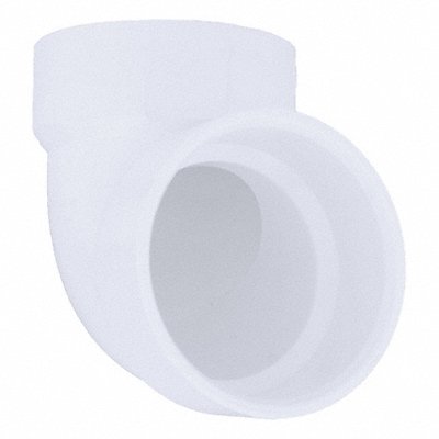 90 Vent Elbow Schedule 40 2 in White