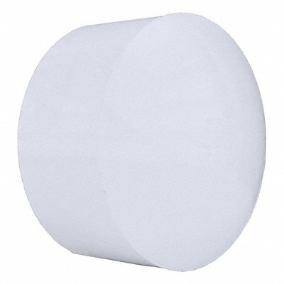 Socket Cap Schedule 40 6 Pipe Size White
