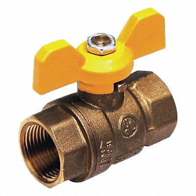 Ball Valve Brass FNPT 1/4 in