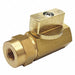 Brass Ball Valve Inline FNPT 1/8 in