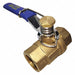 Brass Ball Valve Inline FNPT 3/4 Pipe