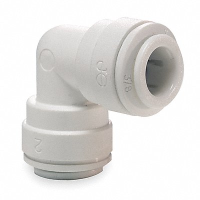 90 Elbow Union Tube OD 3/8 In Poly PK10