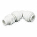 90 Swivel Elbow 1/4 In Tube OD Gry PK10