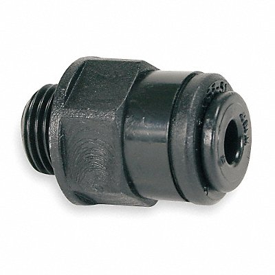 Adapter 5/16 Tube OD Black PK10