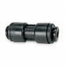 Adapter Union 15/32 Tube OD Black PK10