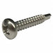 Thread Cutting Screw #4 Pan 1/4 L PK100