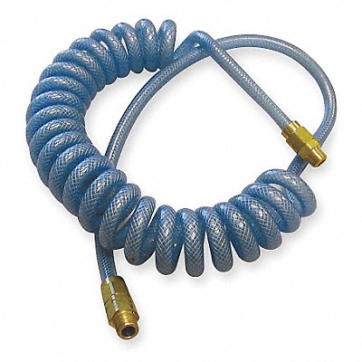 Coiled Air Hose 3/8 ID x 24 ft.