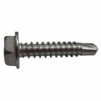 Drill Screw Hex 1/4 SS410 3/4 L PK50