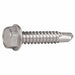 Drill Screw Hex 1/4 SS410 1.25 L PK25