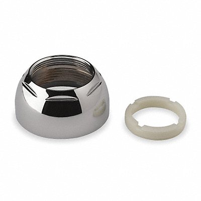 Faucet Cap Chrome Adjustable Ring