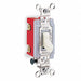 Wall Switch White 20 A Back Side 3-Way