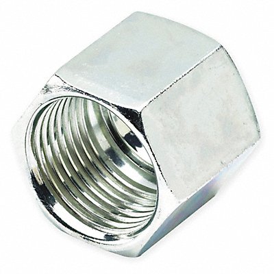 Nut Zinc Pltd Steel Comp 1/2In