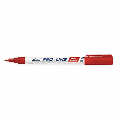 E4354 Paint Marker Permanent Red Fine Tip